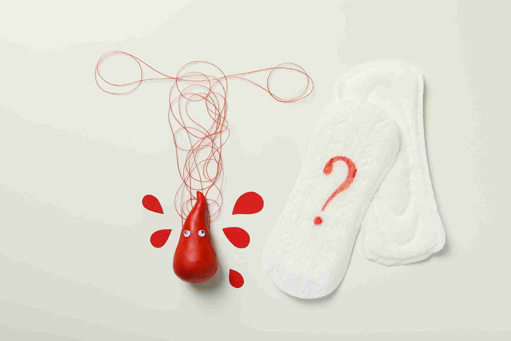 bleeding happens inside the cyst