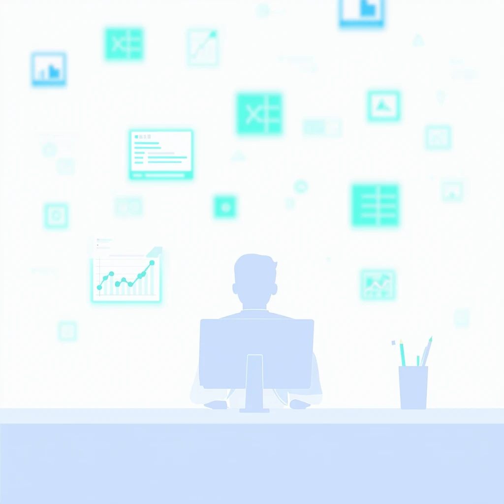 Image for Professional IBM data analyst examining charts