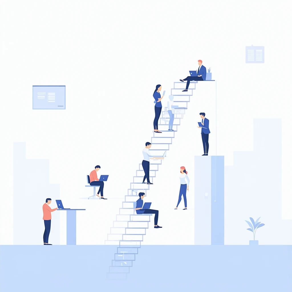 Image for Students engaging with digital employee retention tools