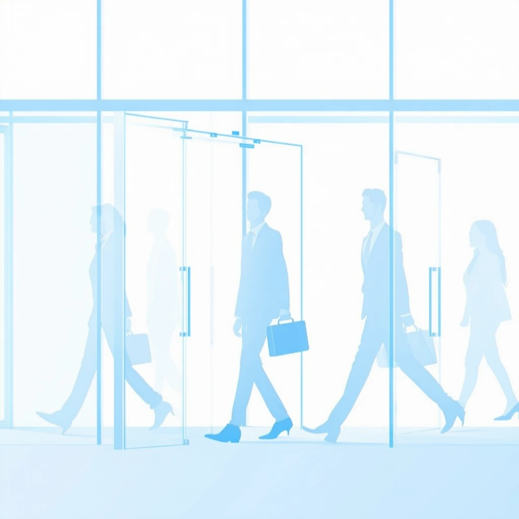 Image for Modern office reducing employee churn effectively