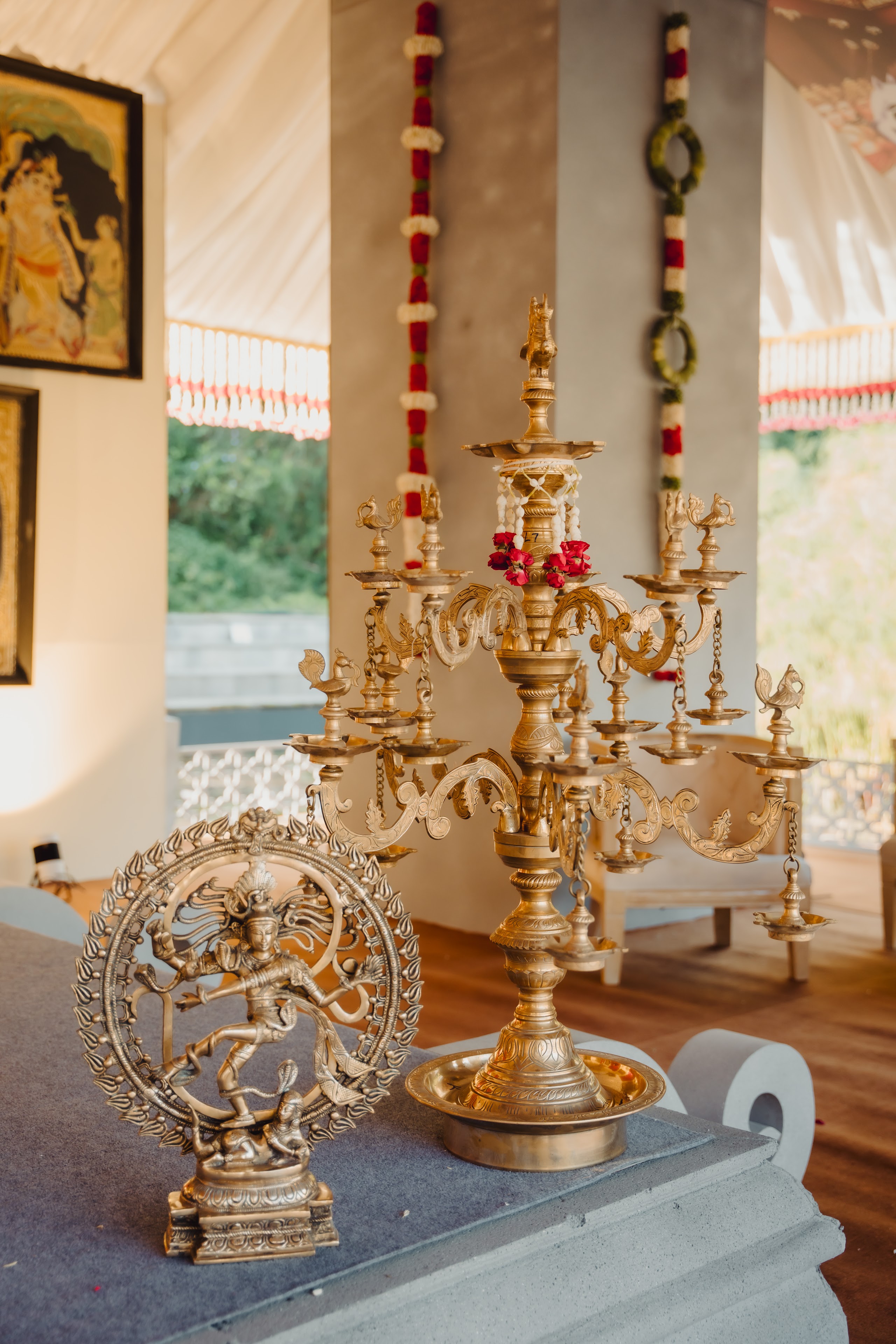 Floral design at TAJ Madikeri