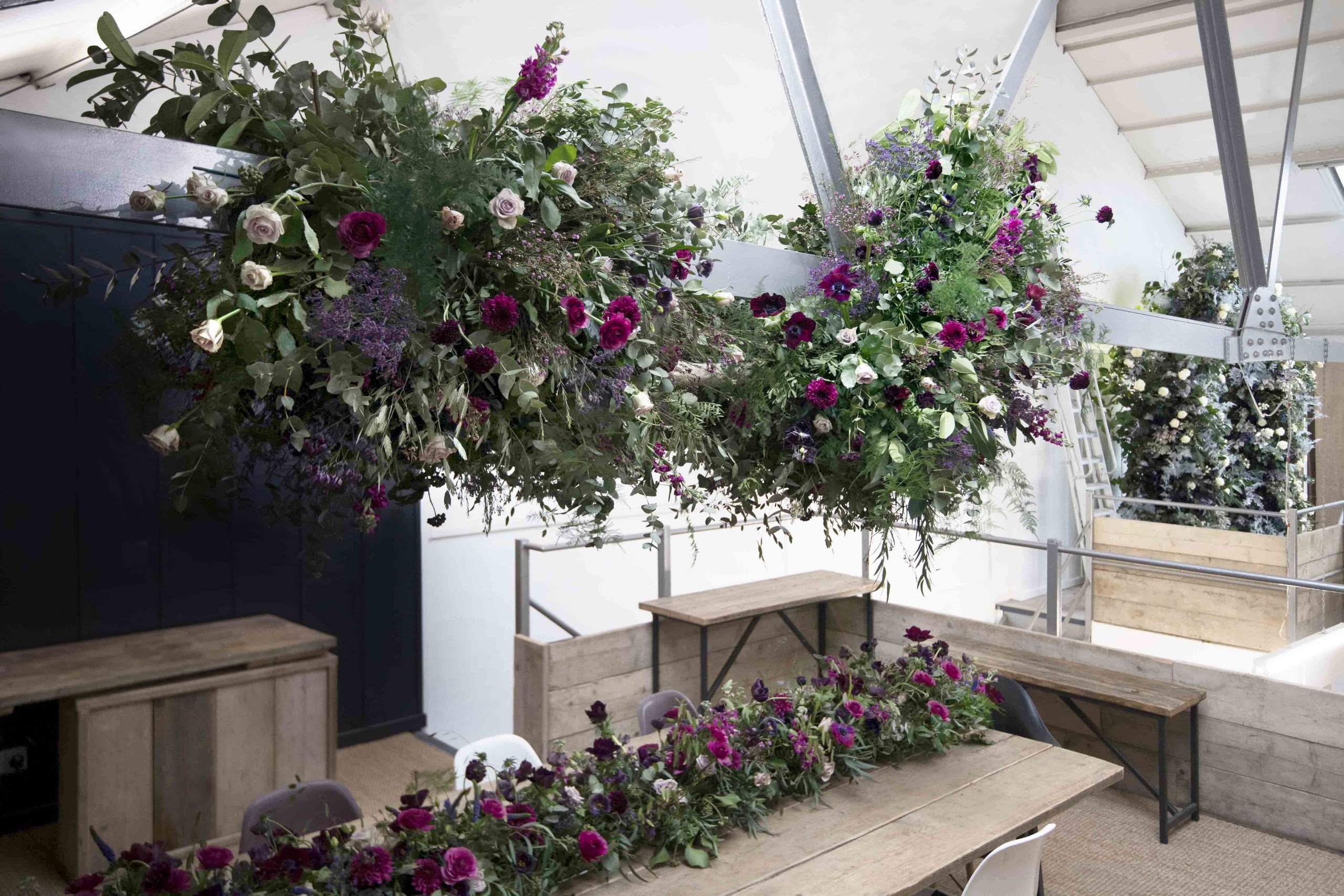 Craddock project floral design