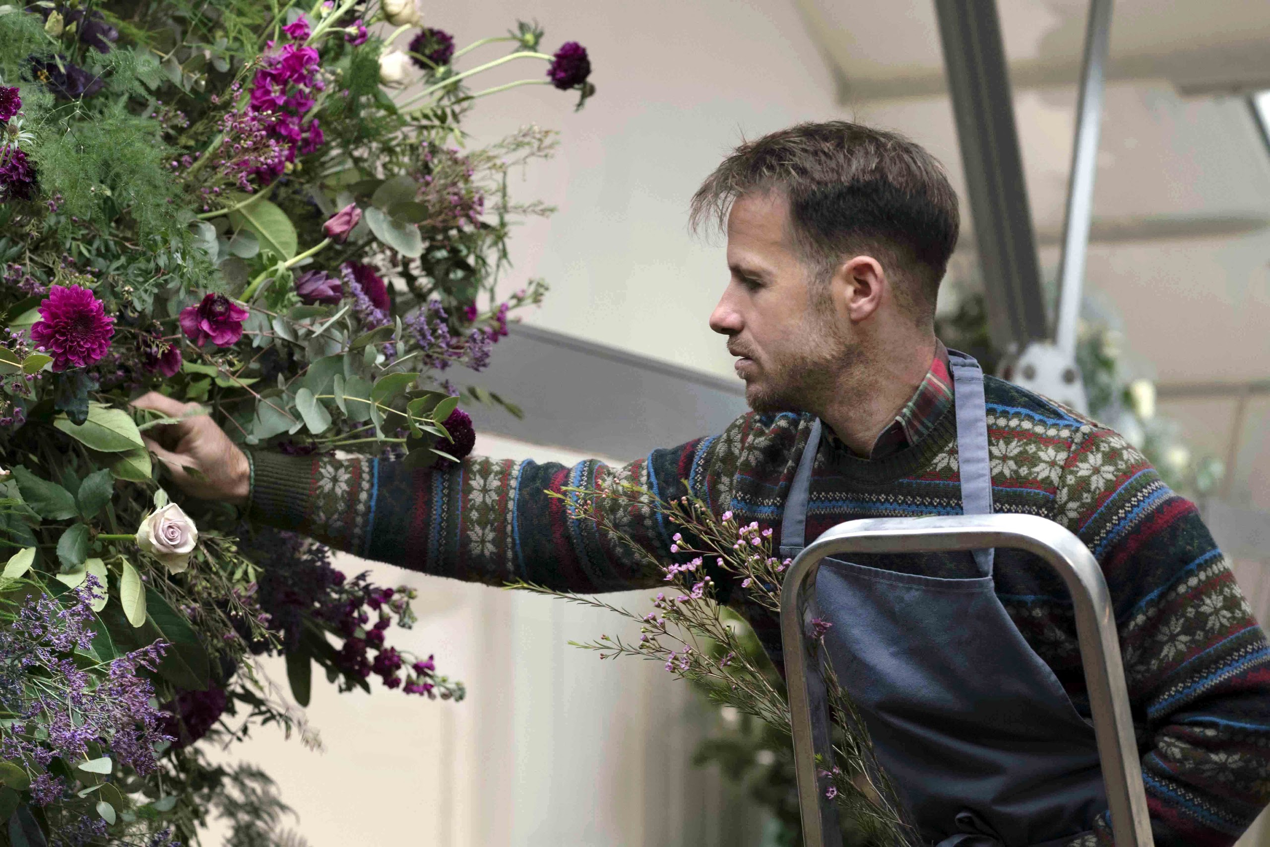 Craddock project floral design