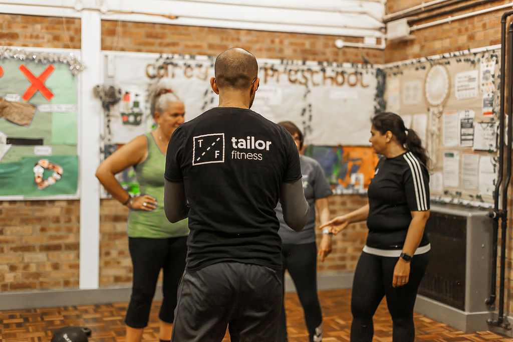 Small group training at Tailor Fitness