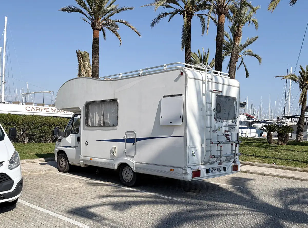 Mit Wohnmobil oder Camper in Palma parken