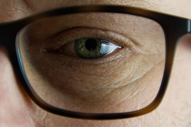 eye, glasses, face, man, close up, person, human
