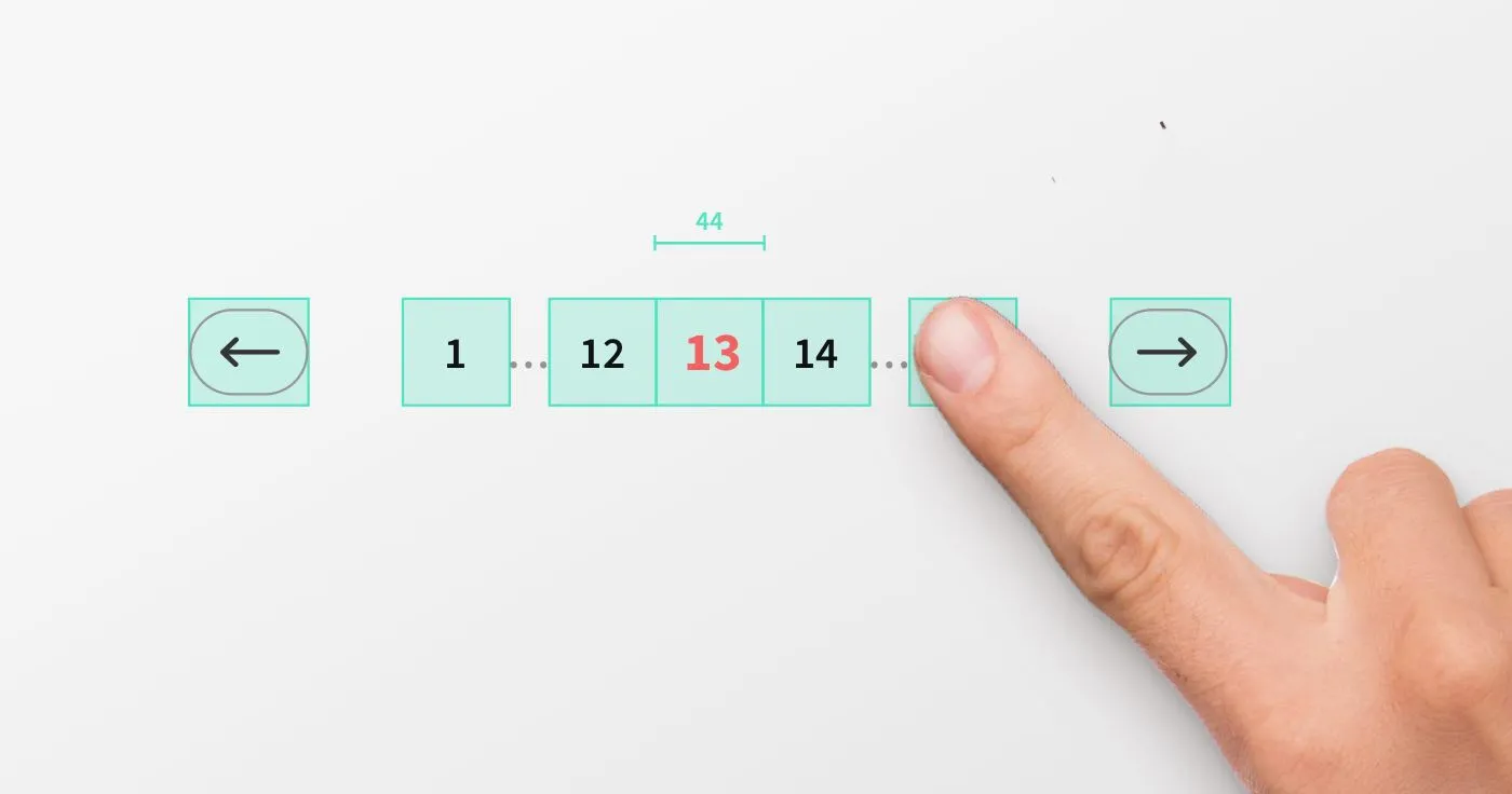 Mein Designprozess zur optimalen Pagination