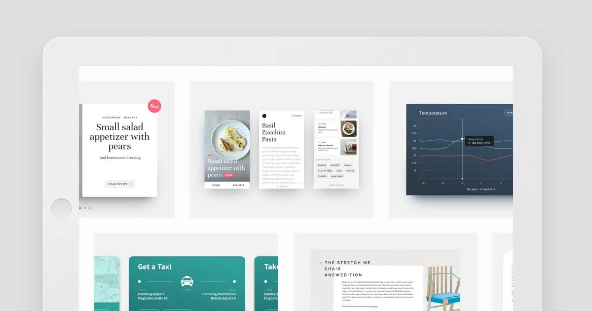 Portfolio Redesign: Die Projekt und Portfolio Seite erstellen