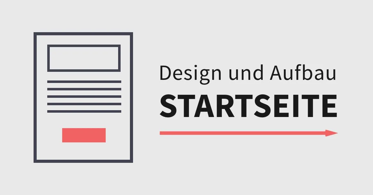 Portfolio Redesign: Die Startseite und Homepage gestalten