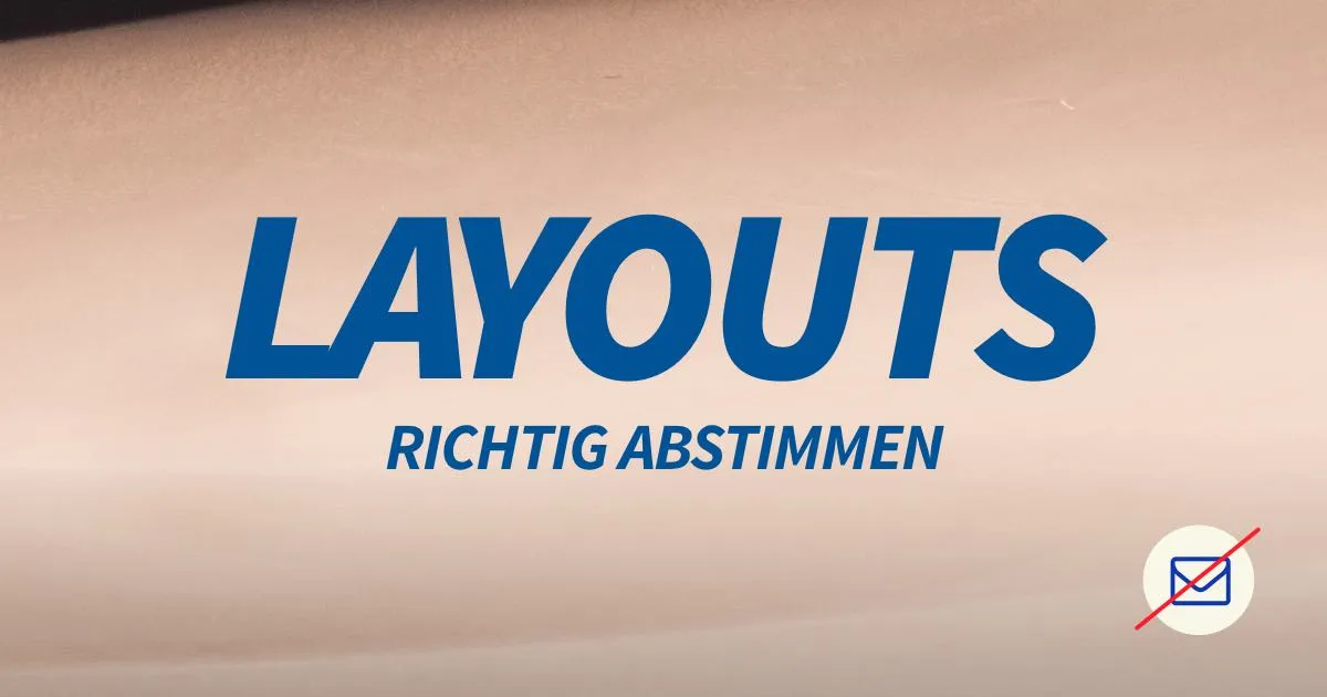 Warum du Webdesign Layouts nicht über Emails abstimmen solltest