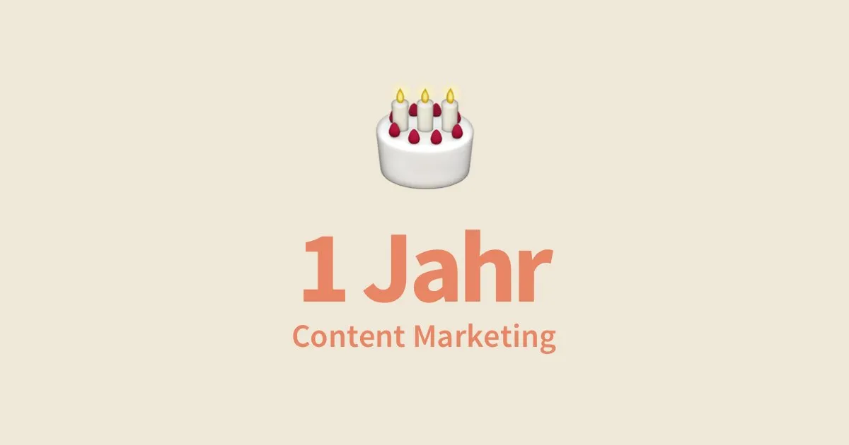 Content Marketing als Webdesigner nutzen – das hat es mir gebracht