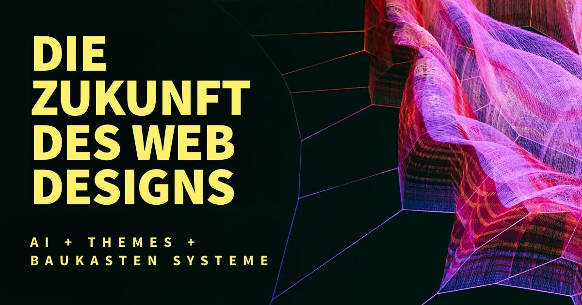 Braucht es den Webdesigner in Zukunft noch? Über AI, Themes und Baukasten-Systeme