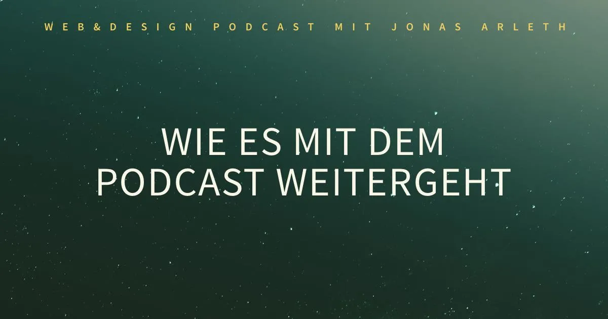 Vorschau: Web & Design Podcast – Premium Zugang