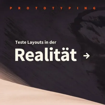UI/UX Design Prototyping erklärt: Layouts und Ideen in der Realität testen