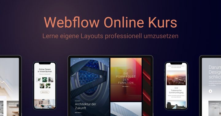 Webflow Online Kurs