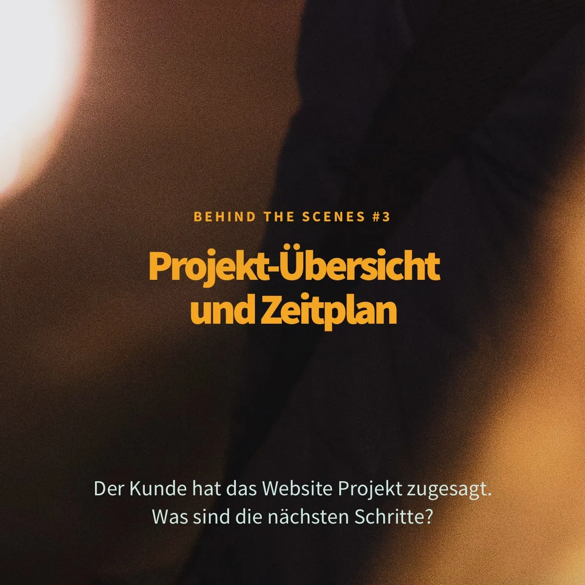 Projekt-Übersicht und Zeitplan erstellen (Teil 3)