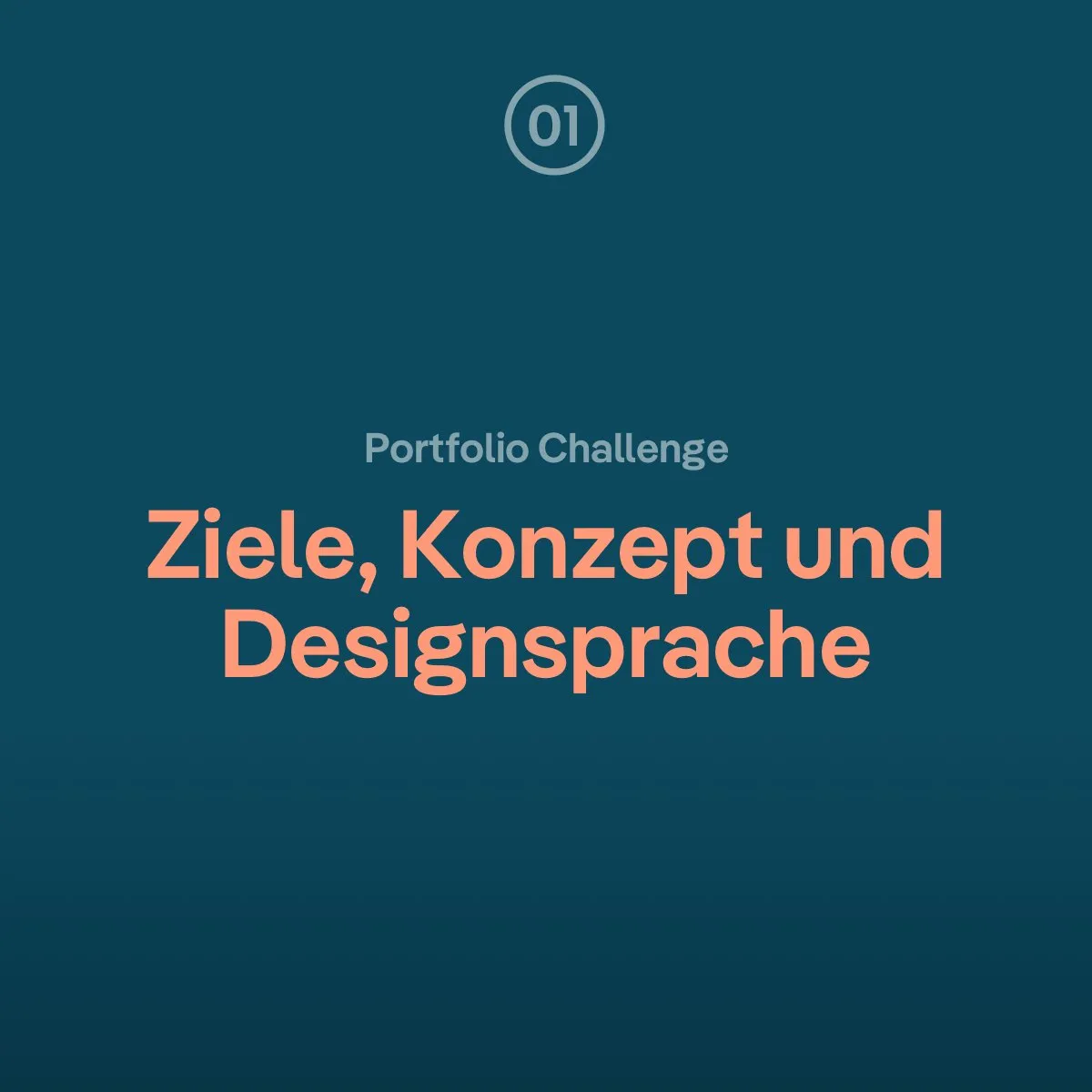 Webdesign Portfolio: Ziele, Konzept und Designsprache definieren