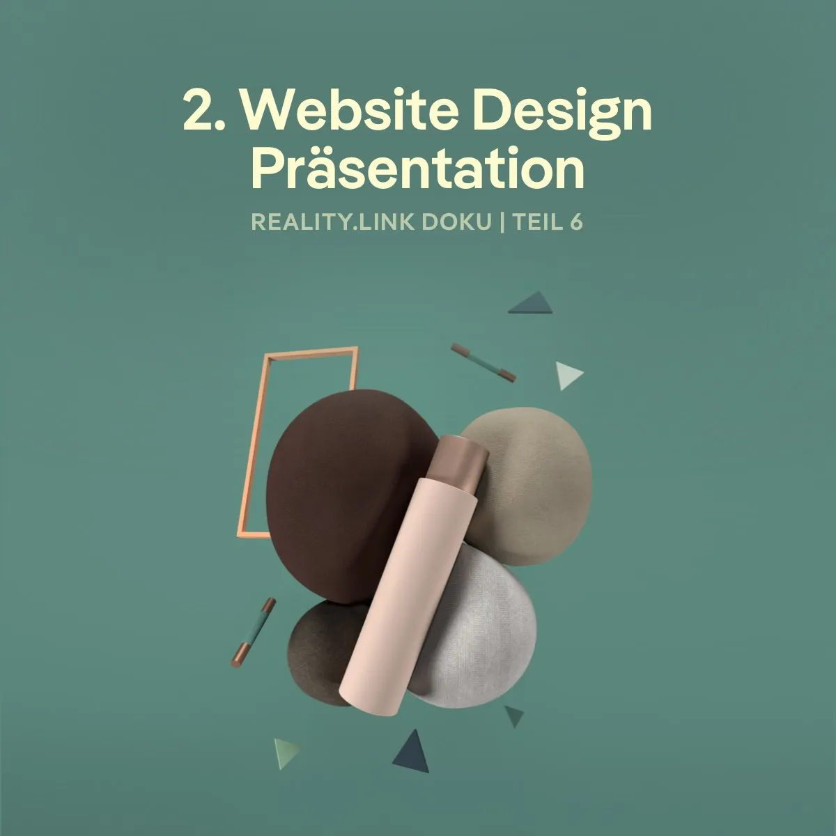 Website Layout Abstimmung nach Feedback des Kunden