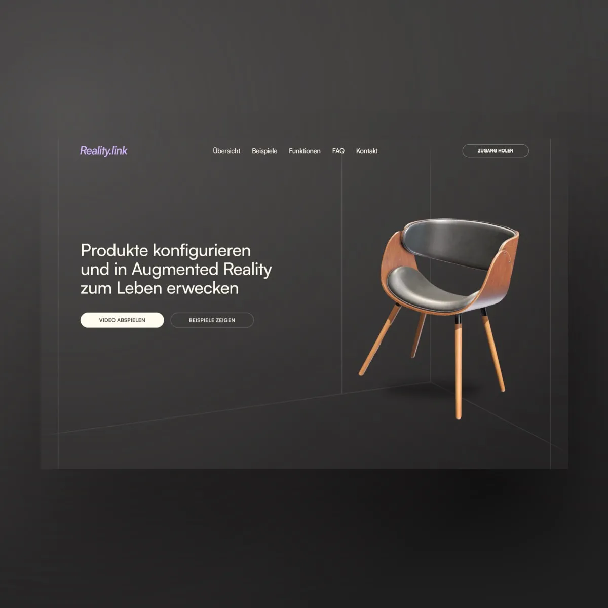 Webflow Case Study einer Kunden SaaS Landingpage