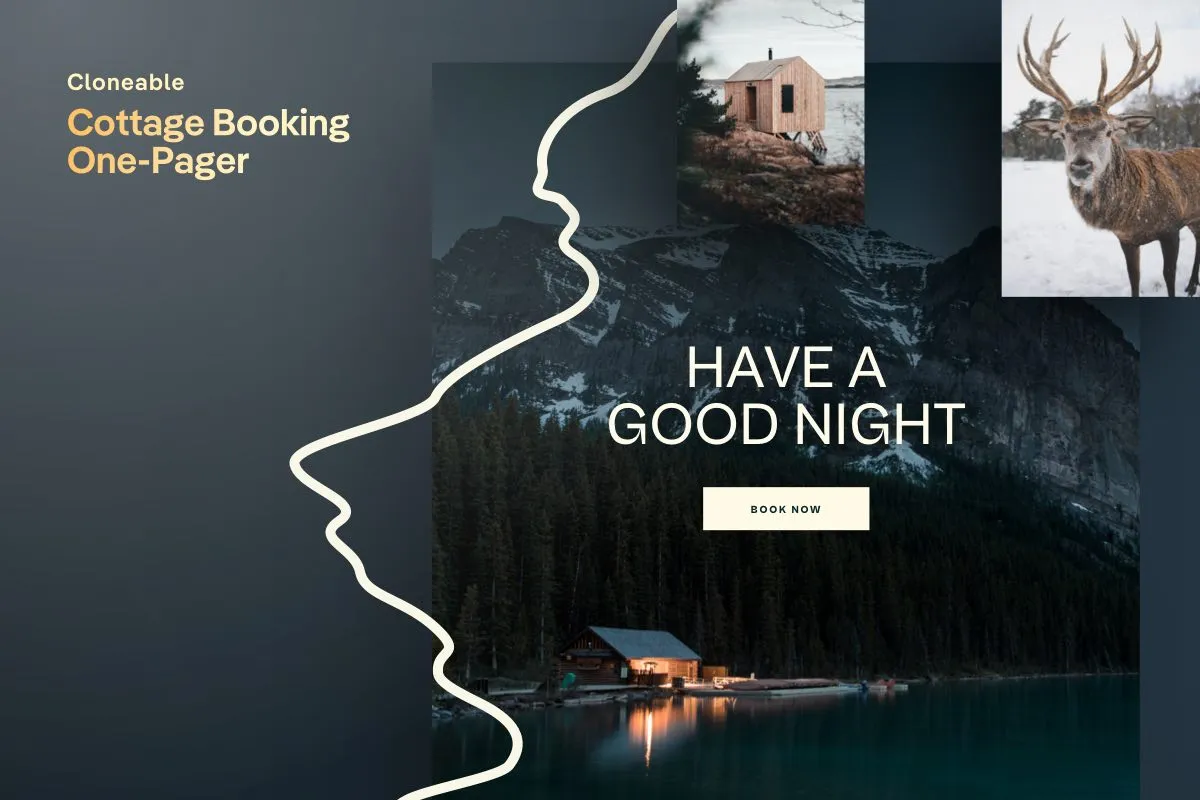 Reise buchen One-Pager