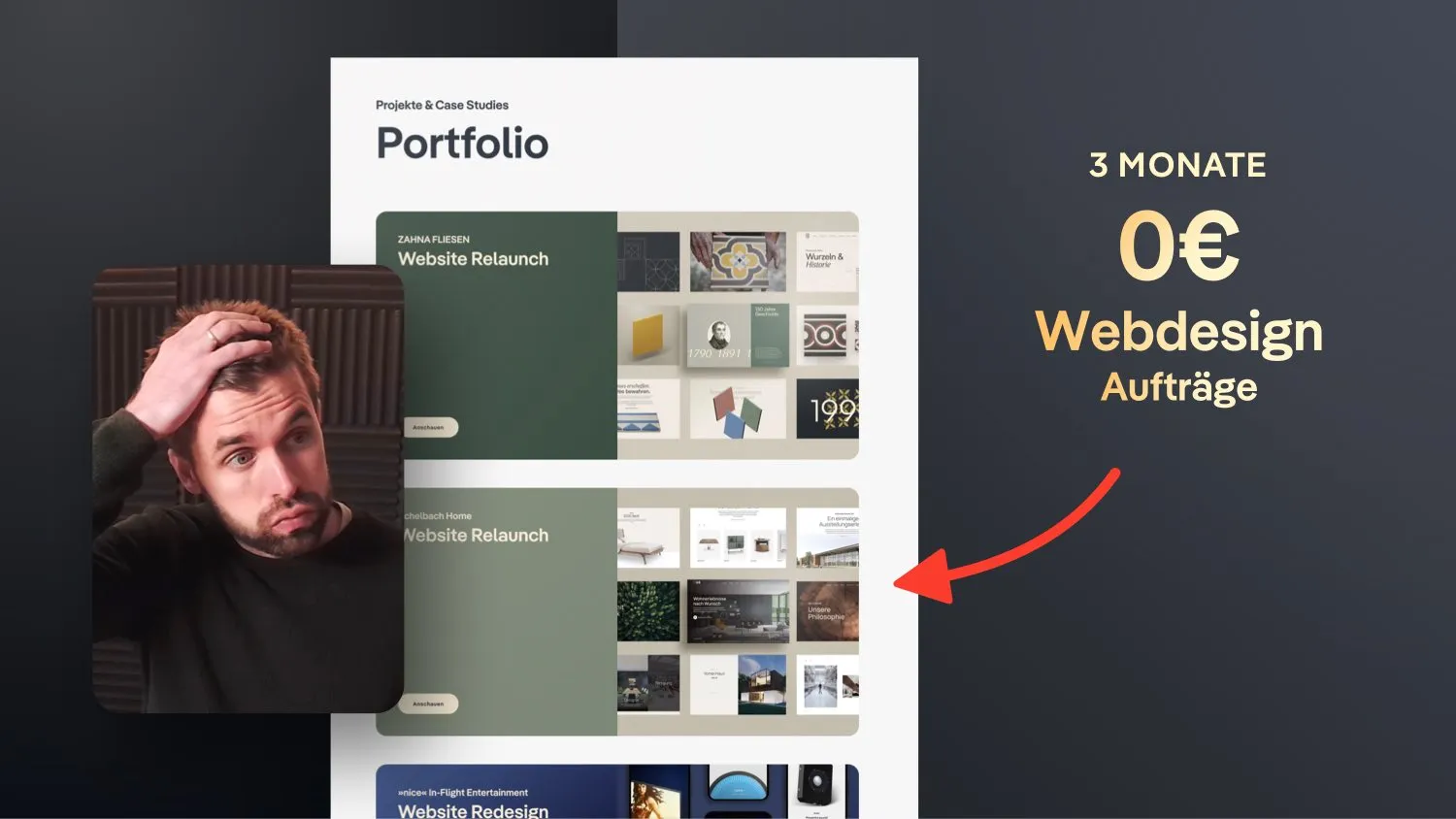 Seit Monaten kein neues Webdesign Projekt bekommen – was tun?