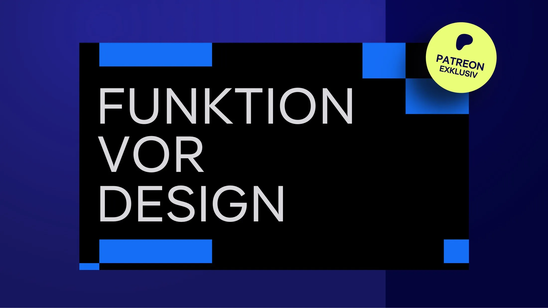 Funktion über Design
