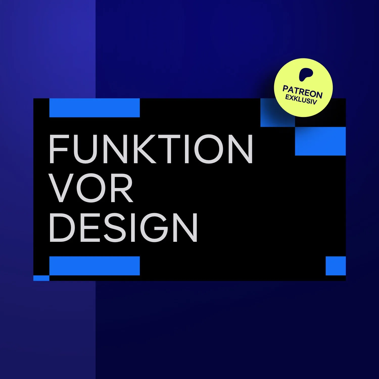 Funktion über Design