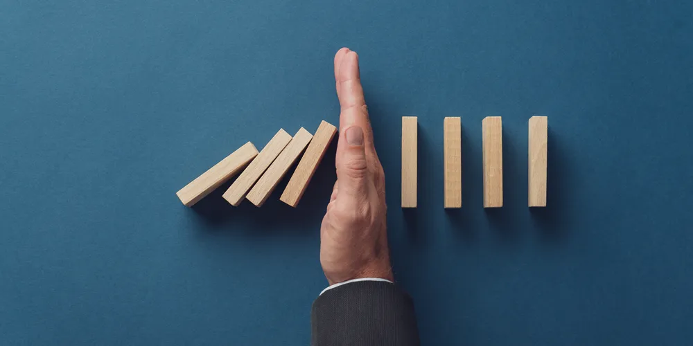 Crisis management war-room meeting — detecting and responding to brand reputation threats