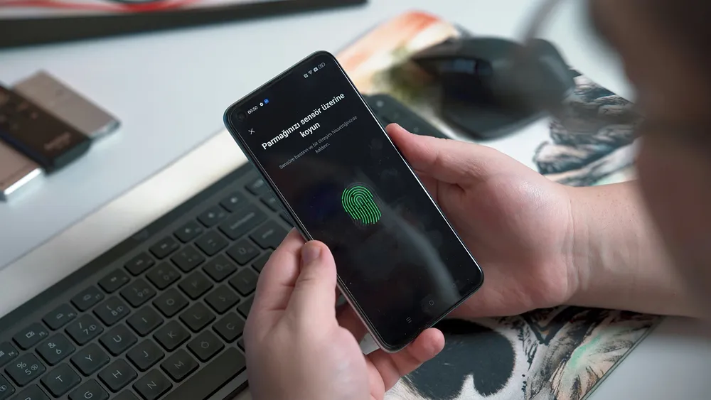 Signing in to the monday.com mobile app on a phone