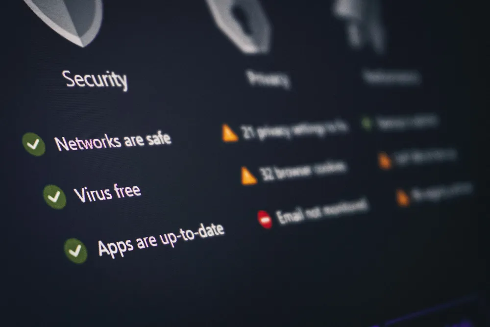 Security dashboard showing alerts triaged for dark web exposure