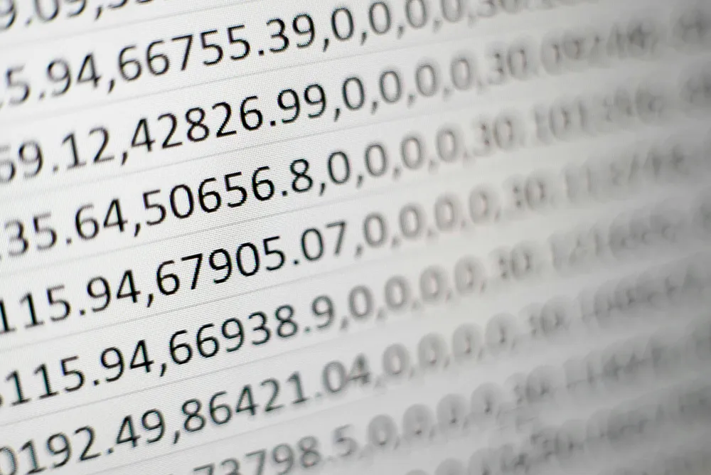 Smartsheet caps standard sheets at 20,000 rows.