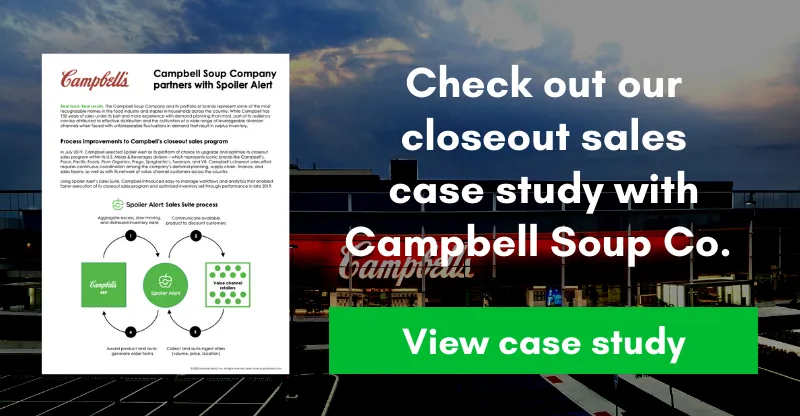 Campbell Soup Spoiler Alert Case Study