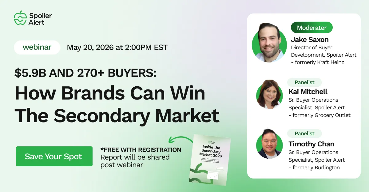 $5.9B and 270+ Buyers: How CPG Brands Can Win The Secondary Market