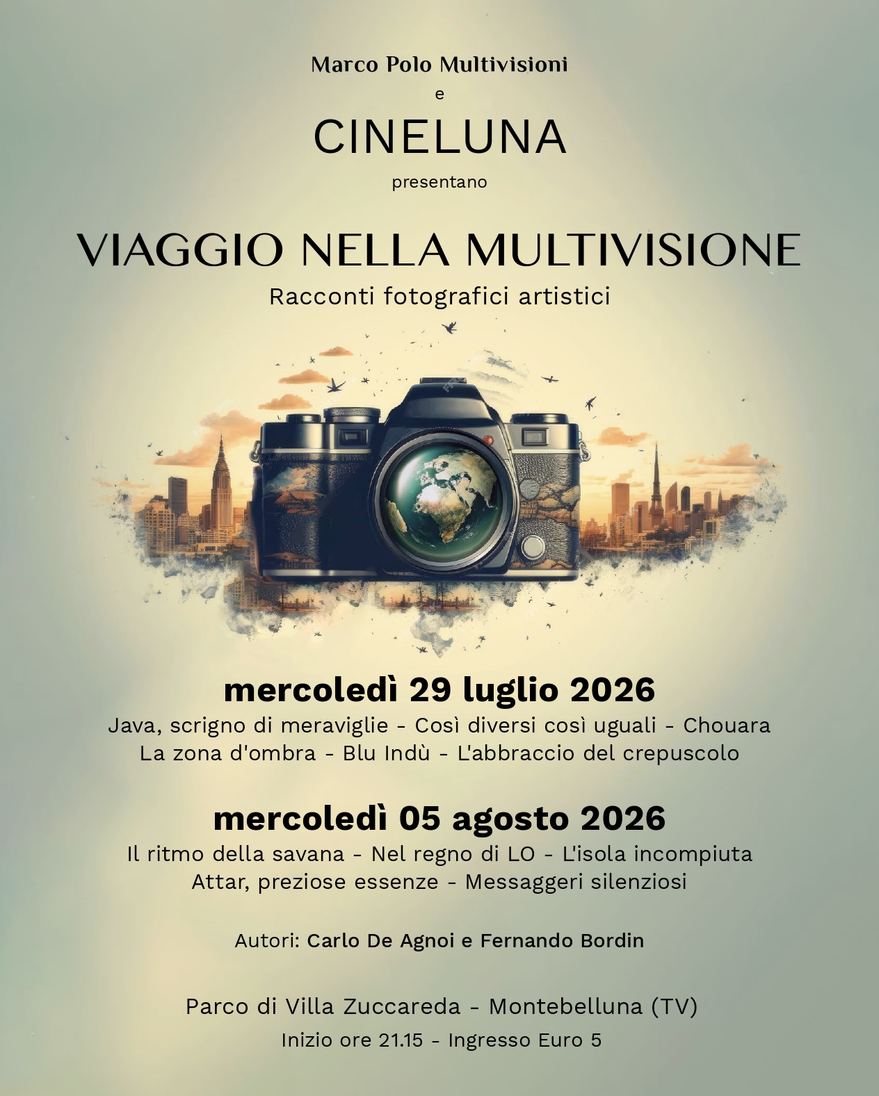 in viaggio con la multivisione