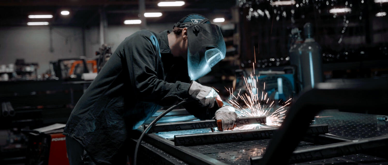 Laser cutting and forming equipment at Rock Run Industries