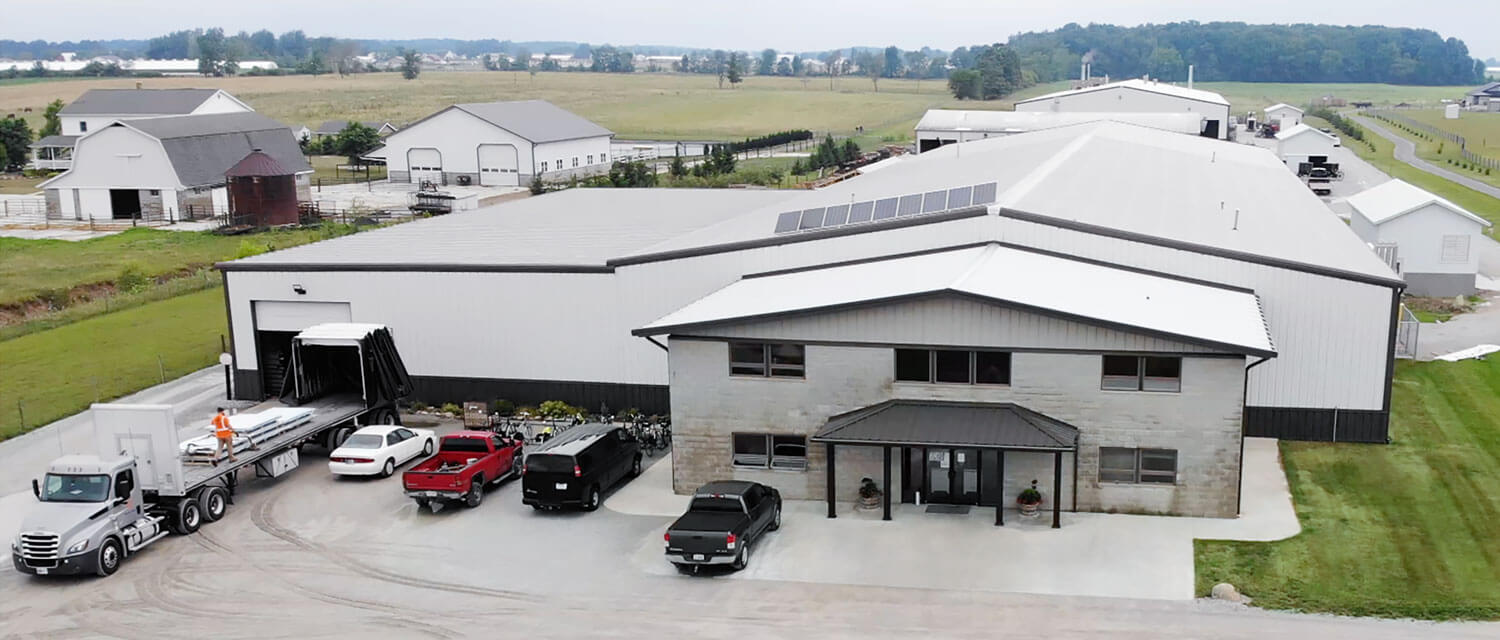 Rock Run Industries 300,000 square foot manufacturing facility in Millersburg, Indiana