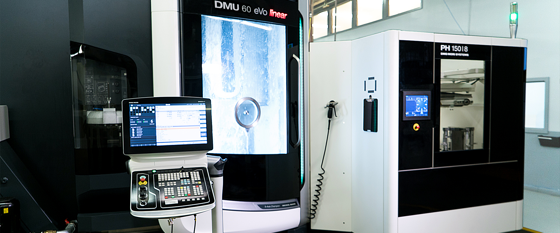 Multi-axis machining centers and automated pallet handling on the Northeast Tool floor