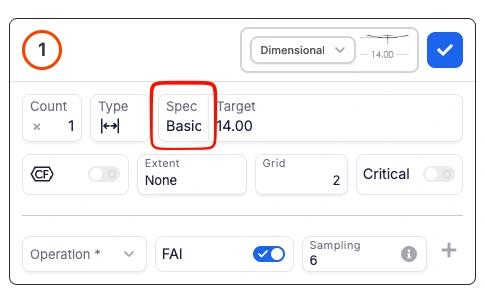Control: Extent data in quality annotations