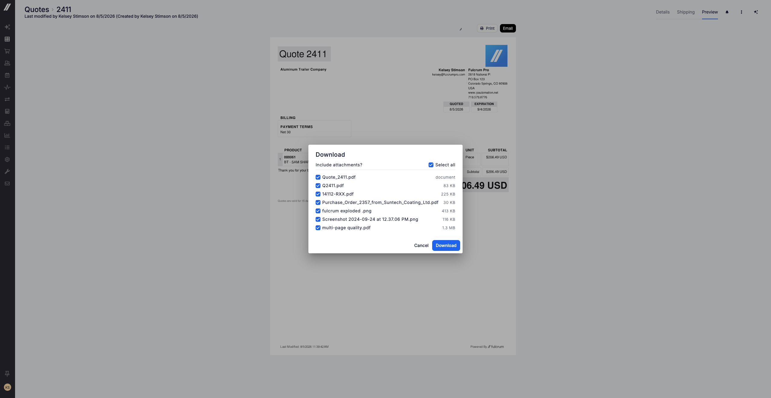 Grab Attachments When You Download a PDF
