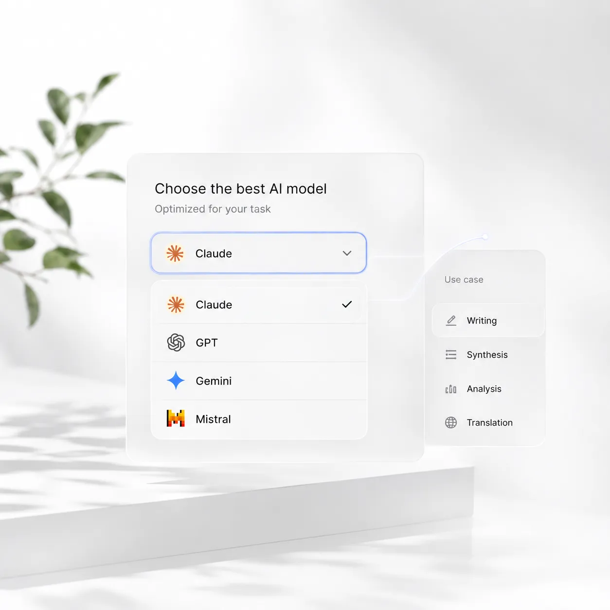 Sélection du meilleur modèle d'IA par cas d'usage dans le Studio IA