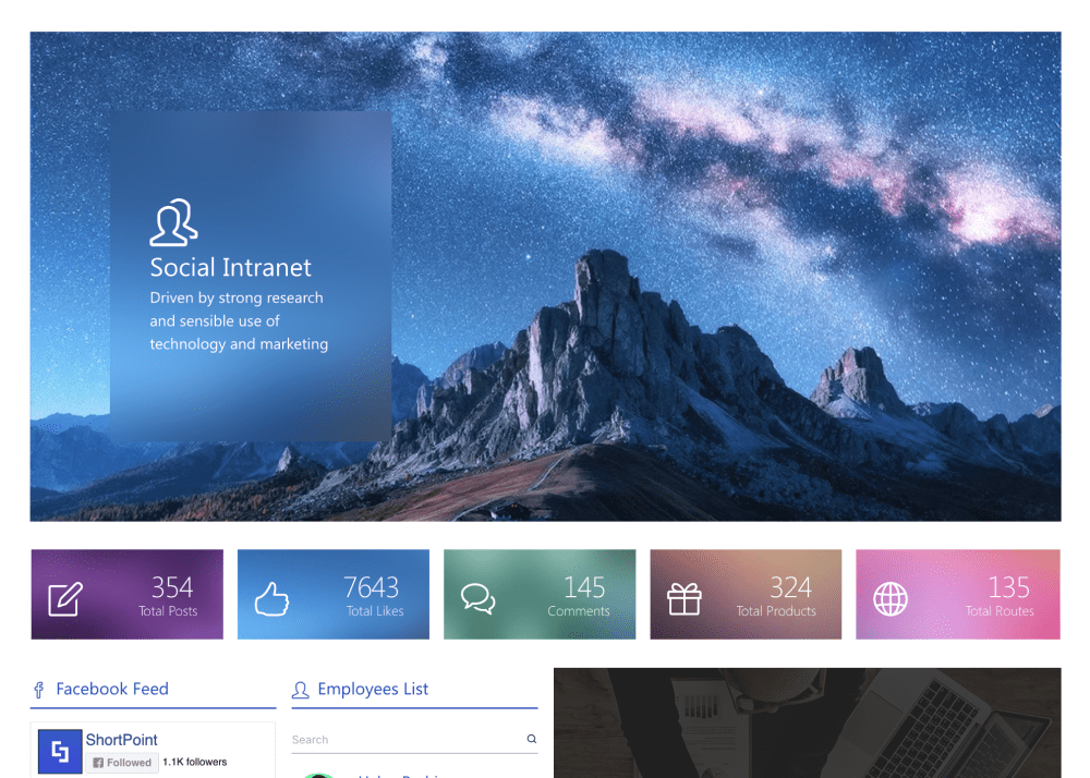 Social Layout 2