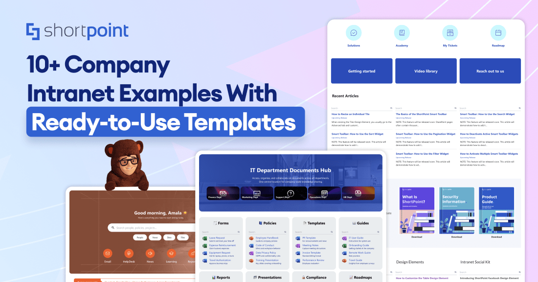 10+ Company Intranet Examples With Ready-to-Use Templates