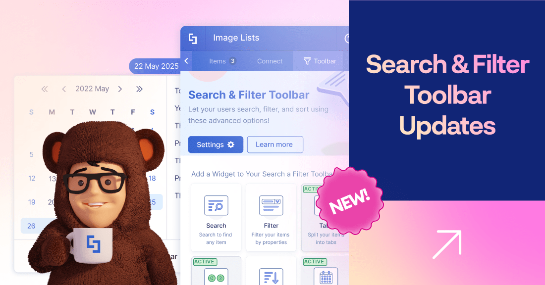 4 Powerful New Features for the Search & Filter Toolbar