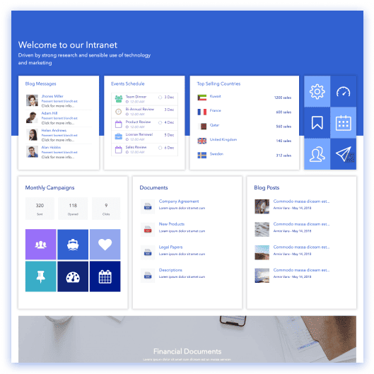 SharePoint Corporate Layout Template