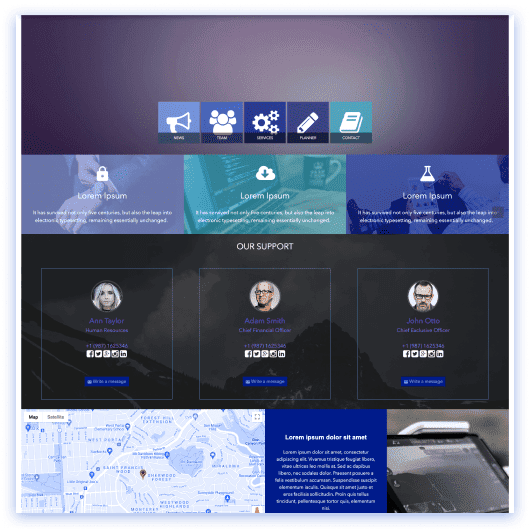 SharePoint Corporate Homepage Template