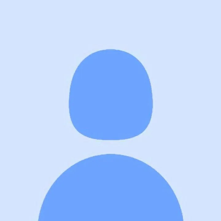 Generic blue user avatar silhouette on light blue background.