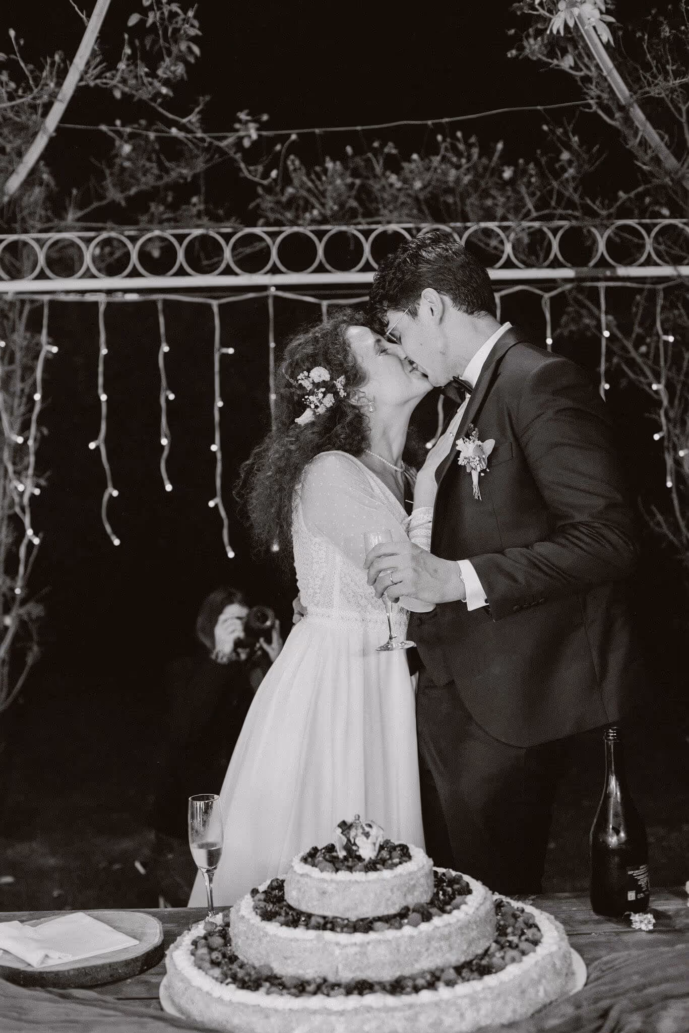 Sposi che si baciano