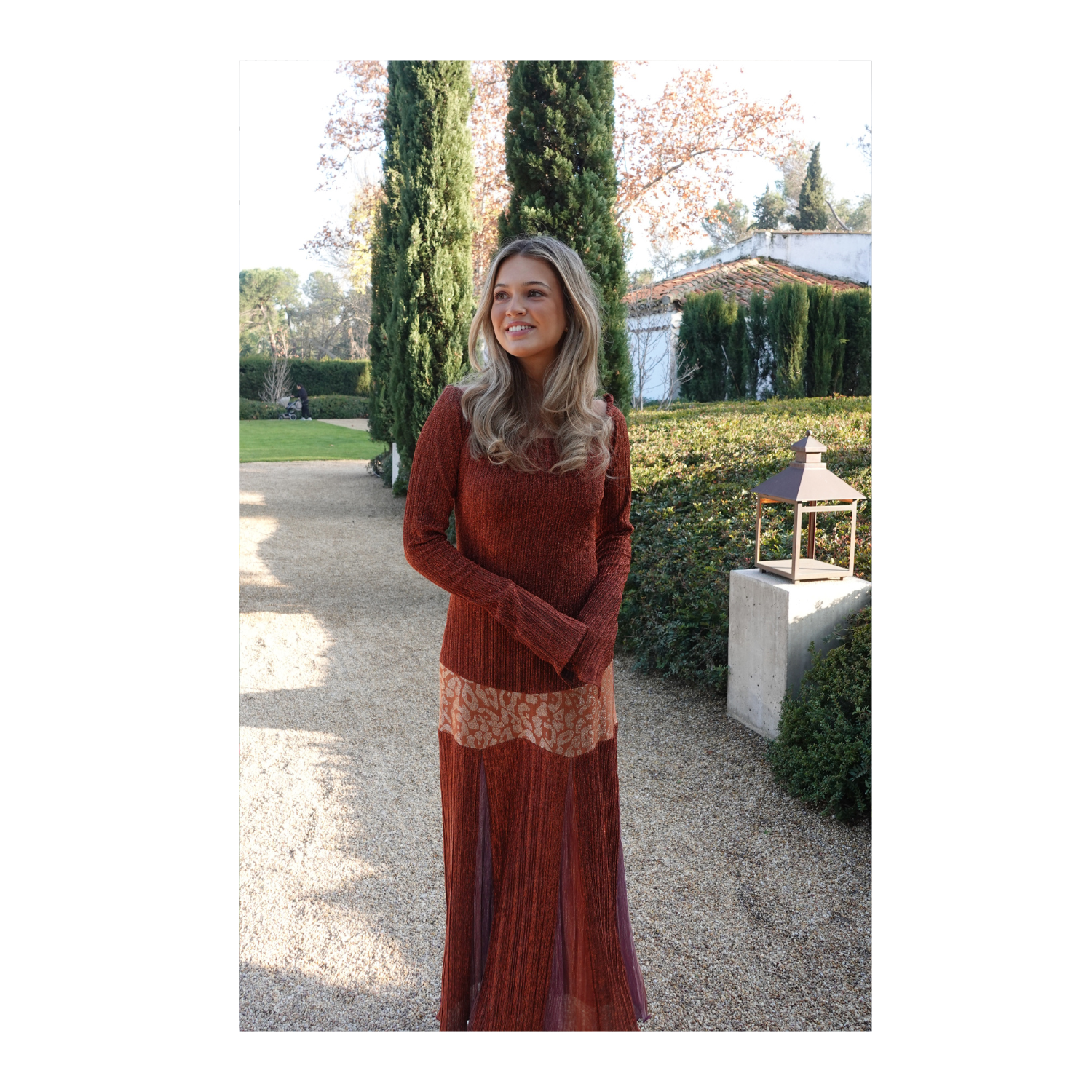 Redondo Bran.Vestido de invitada de Redondo Brand