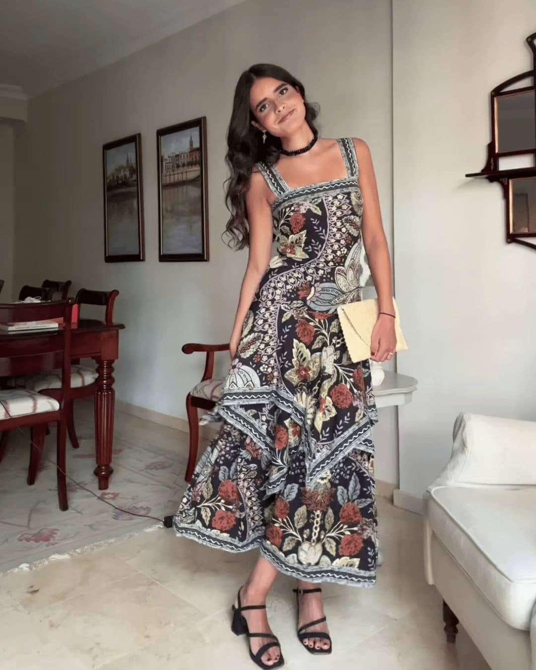 Vestido de Philippa 1970 para invitada disponible en Jointy