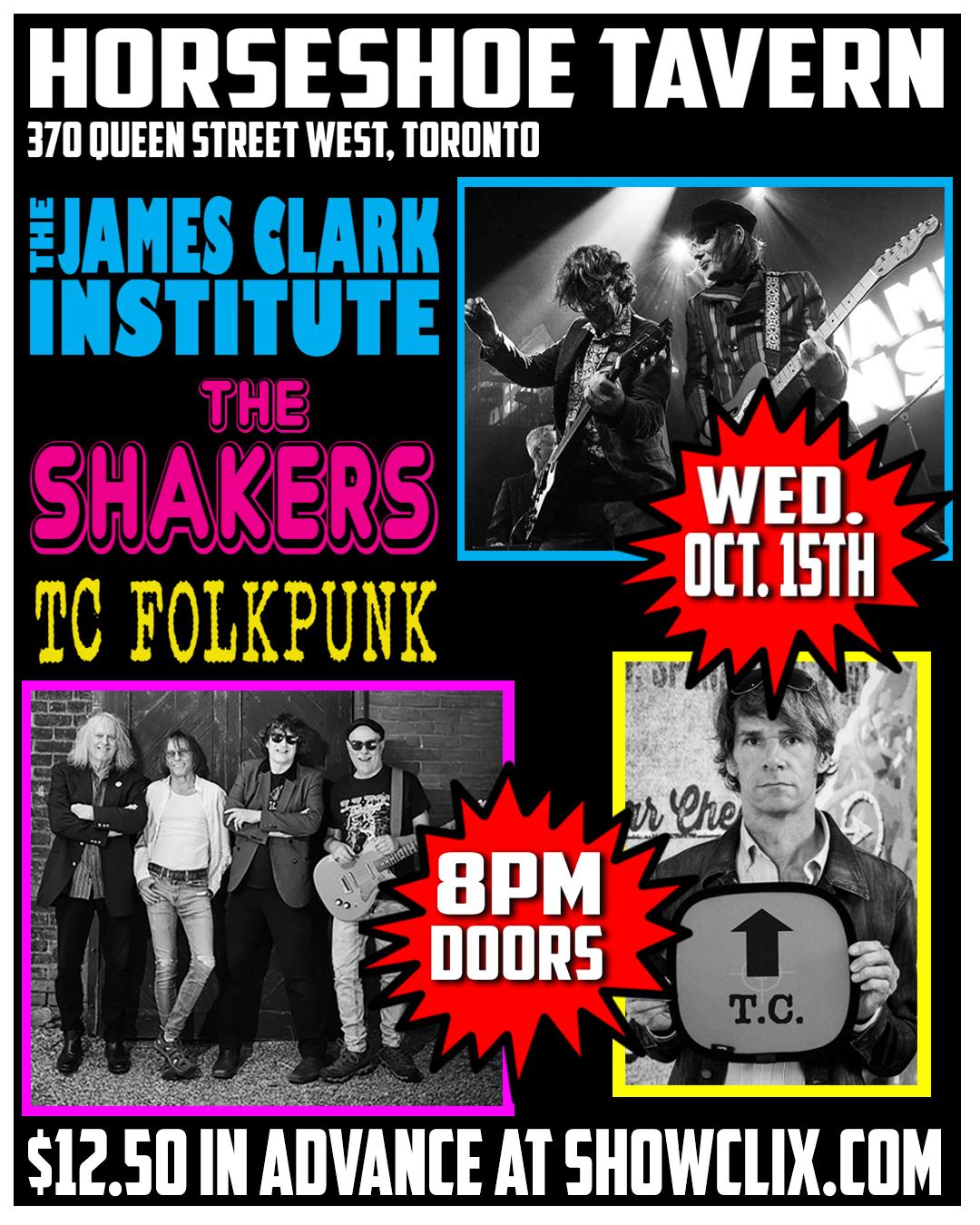 The James Clark Institute | The Shakers | TC Folkpunk